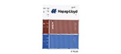 Tillig 09836 - H0 Container-Set mit drei...