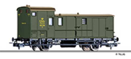 Tillig 77064 - H0 G&uuml;terzugpackwagen der K.S&auml;chs.Sts.E.B., Ep. I