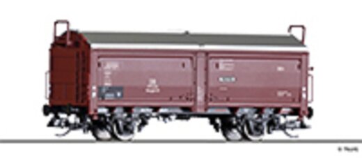 Tillig 17655 - TT Schiebedach-/Schiebewandwagen Kmmgks 58 der DB, Ep. III