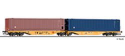 Tillig 18079 - TT Containertragwagen Sggmrss der WASCOSA,...