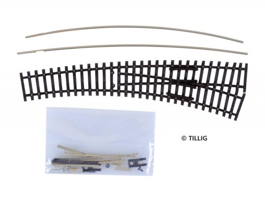 Tillig 83413 - Innenbogenweiche rechts Bausatz