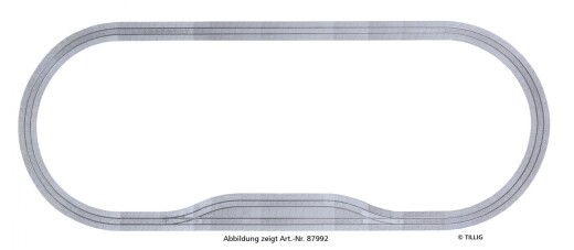 Tillig 87492 -Gleisset mit Ausweiche Pflast