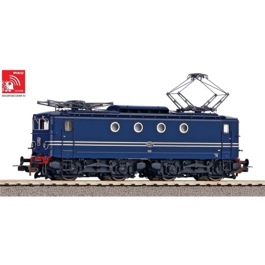 Piko 51366 - E-Lok/Sound Rh 1100 NS blau III + PluX22 Dec.