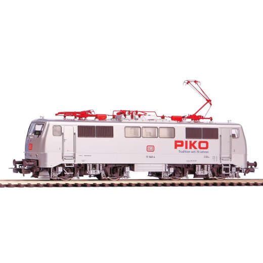 Piko H0 51851 - ~E-Lok BR 111 DB silbern IV + Plux22