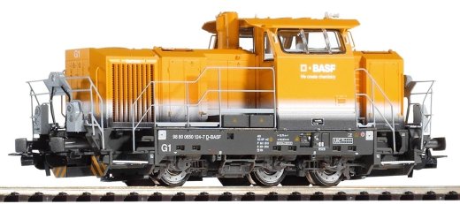 Piko 52657 - ~Diesellok Vossloh G6 &quot;BASF&quot; VI + PluX22 Dec.