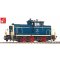 Piko 55900 - XP-Diesellok BR 260 DB blau-beige IV + PluX22 Dec.