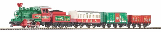 Piko 57081 - H0 S-Set Weihnachten Lok + 3 wg. A-Gleis &amp; B