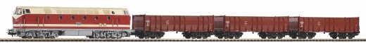 Piko 57138 - H0 S-Set G&uuml;terzug BR 119 DR + 3 Wg. A-Gleis &amp; B IV