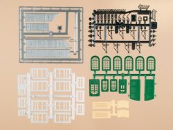 Auhagen 48551 - H0TT Bastelset f&uuml;r Industriegeb&auml;ude