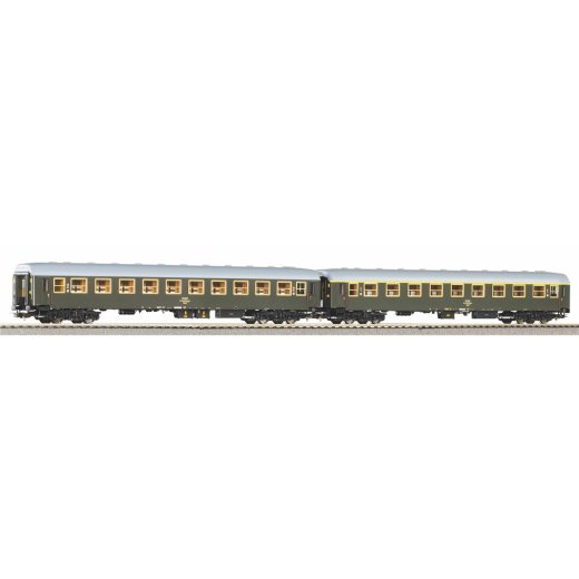 Piko H0 58389 - 2er Set Personenwg. 111A PKP und 112A PKP Ep. IV