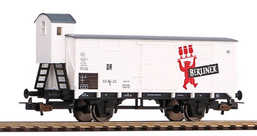 Piko H0 58925 - Ged. G&uuml;terwagen G02 &quot;Berliner Pilsner&quot; DR III m. Bh.