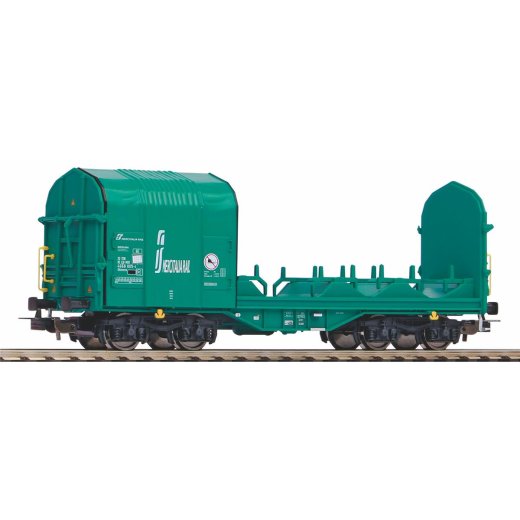 Piko H0 58963 - Offener Schiebeplanenwagen Shimmns Mercitailia VI