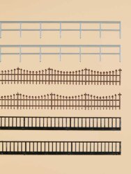 Auhagen 42558 - H0TT Eisenzaun und -gel&auml;nder