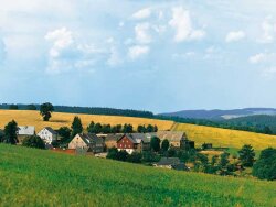 Auhagen 42508 - H0TT Hintergrund Wolkenstein/Erzgebirge 5-teilig