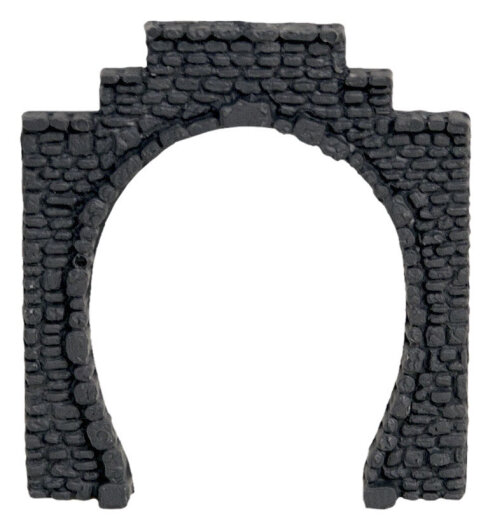 Noch 34400 - N Tunnel-Portal 1-gleisig, 2 St&uuml;ck, 5,5 x 6,5 cm