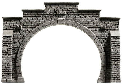 Noch 34852 - N Tunnel-Portal 2-gleisig, 12,3 x 8,5 cm