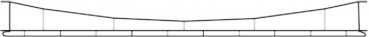 Sommerfeldt 547 - H0  B Doppelfahrleitung 0,7 x 360 mm